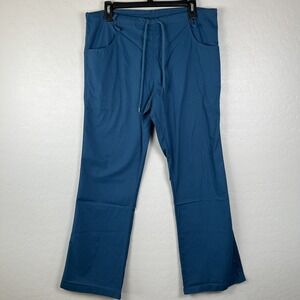 NWT S.C.R.U.B.S. Unisex‎ Complete Drawstring Pants Size XS Avg Navy Blue Bottoms